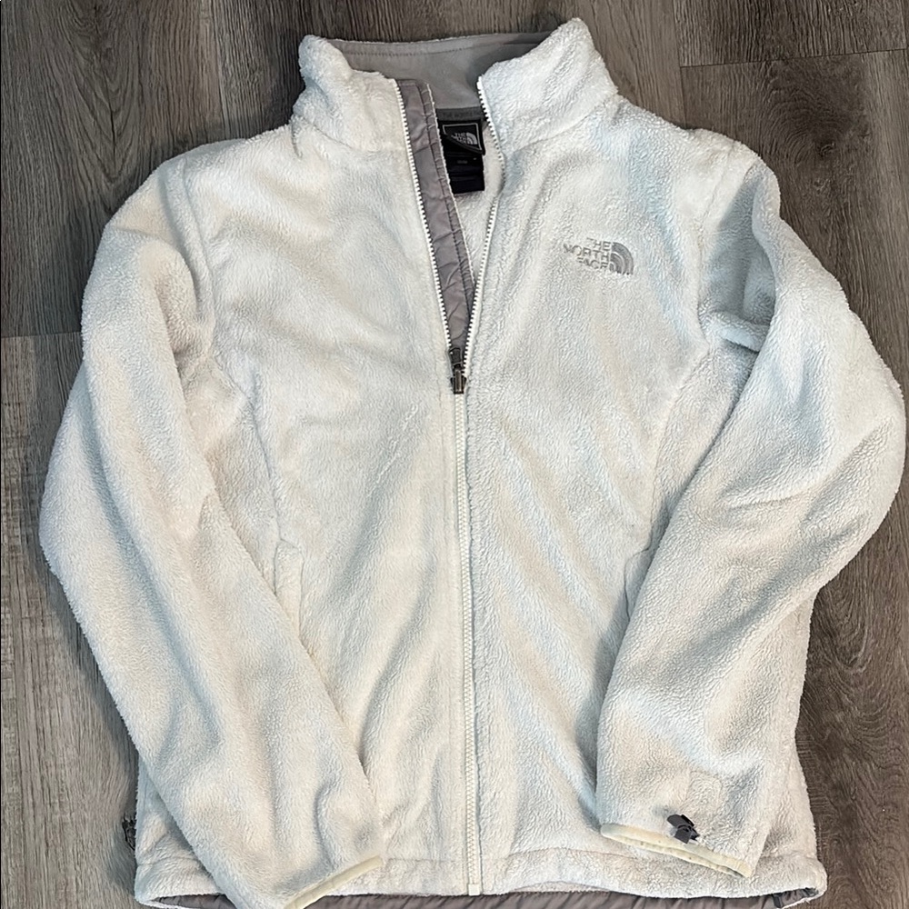 The North Face White Fleece Jacket